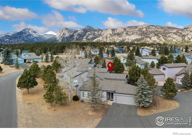 1437 Raven Cir Unit A, Estes Park, CO 80517 - mountain view featuring nearby suburban area