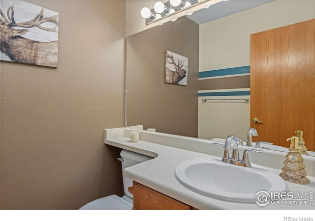 1437 Raven Cir Unit A, Estes Park, CO 80517 - bathroom with vanity and toilet