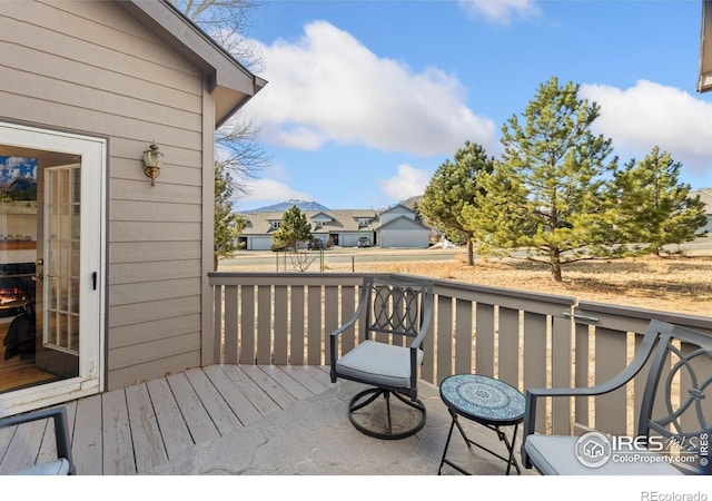 1437 Raven Cir Unit A, Estes Park, CO 80517 - view of wooden deck