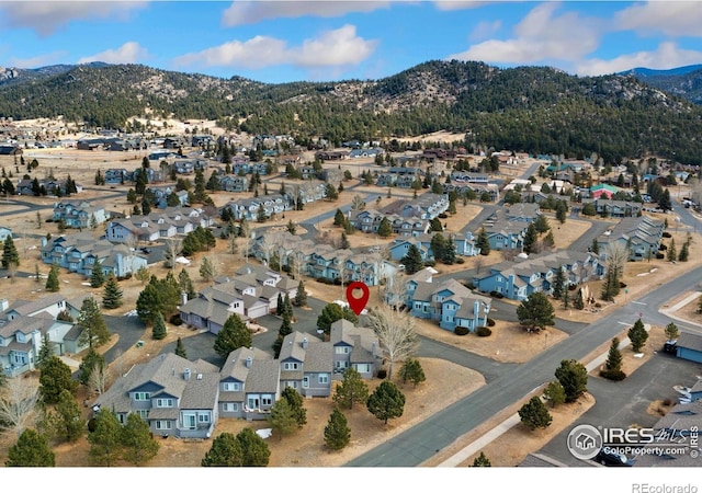 1437 Raven Cir Unit A, Estes Park, CO 80517 - view of property location with a mountainous background and nearby suburban area