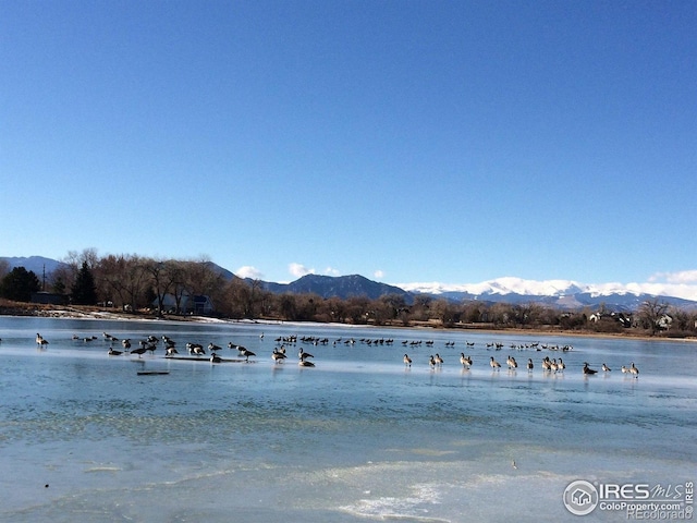 1287 Doric Dr, Lafayette, CO 80026 - water view featuring a mountainous background