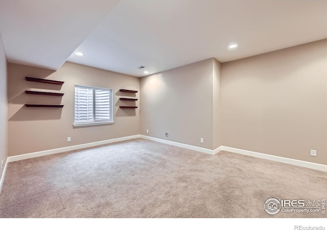 13065 Tamarac Pl, Thornton, CO 80602 - spare room with recessed lighting and carpet