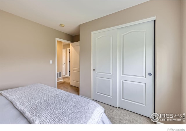 13065 Tamarac Pl, Thornton, CO 80602 - bedroom featuring light carpet and a closet
