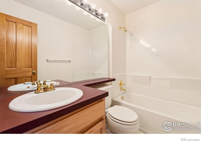 3686 Oakwood Dr, Longmont, CO 80503 - bathroom with vanity and bathing tub / shower combination
