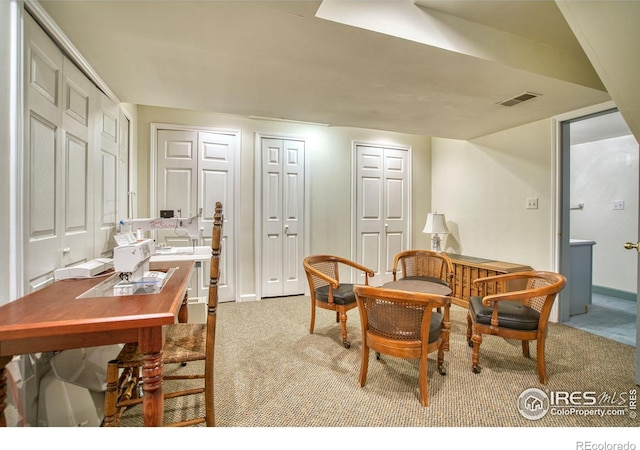 4471 Wellington Rd, Boulder, CO 80301 - dining area featuring carpet and baseboards