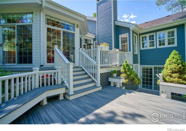 4471 Wellington Rd, Boulder, CO 80301 - view of deck