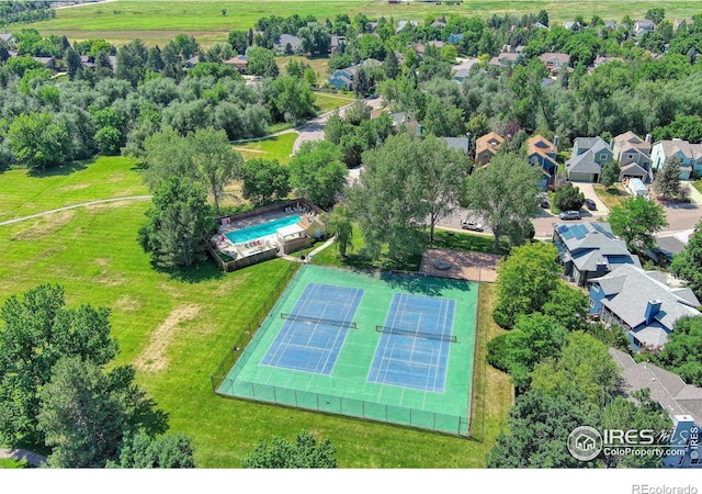 4471 Wellington Rd, Boulder, CO 80301 - aerial view of a pool area