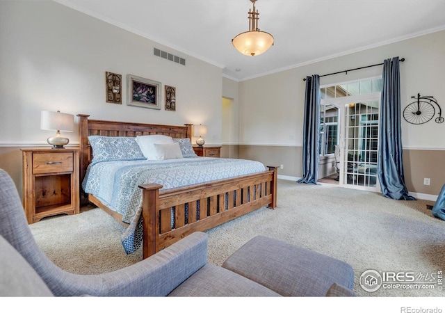 15002 Cosmos Way, Broomfield, CO 80023 - bedroom featuring ornamental molding and carpet floors