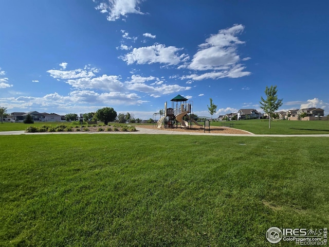 1541 Water Vista Ln, Severance, CO 80550 - community play area with a yard
