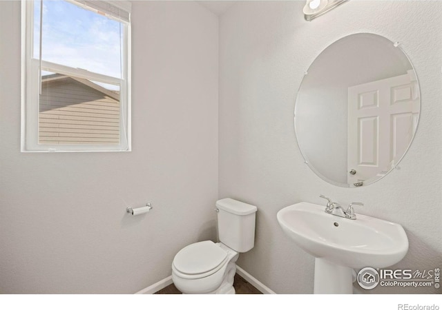 5217 Alberta Falls St, Timnath, CO 80547 - half bath with toilet and a sink