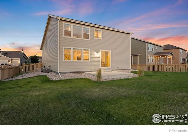 5217 Alberta Falls St, Timnath, CO 80547 - back of property with a patio and a fenced backyard