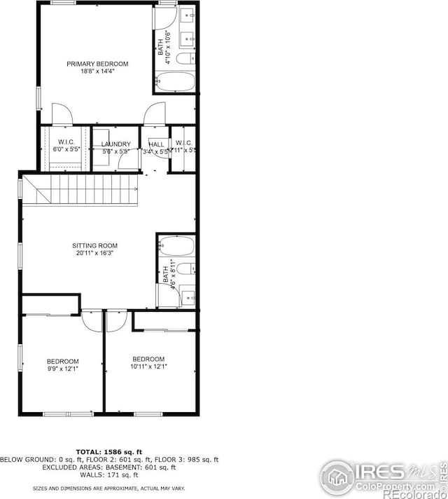 14203 Hop Clover Trl, Parker, CO 80134 - view of floor plan / room layout