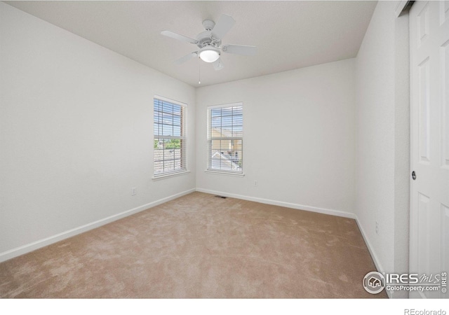 3882 W 118th Pl, Westminster, CO 80031 - spare room featuring carpet and ceiling fan