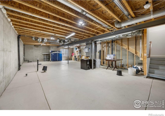 3882 W 118th Pl, Westminster, CO 80031 - unfinished below grade area with stairs