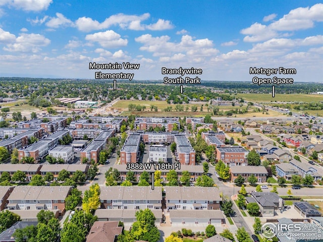 3882 W 118th Pl, Westminster, CO 80031 - bird's eye view