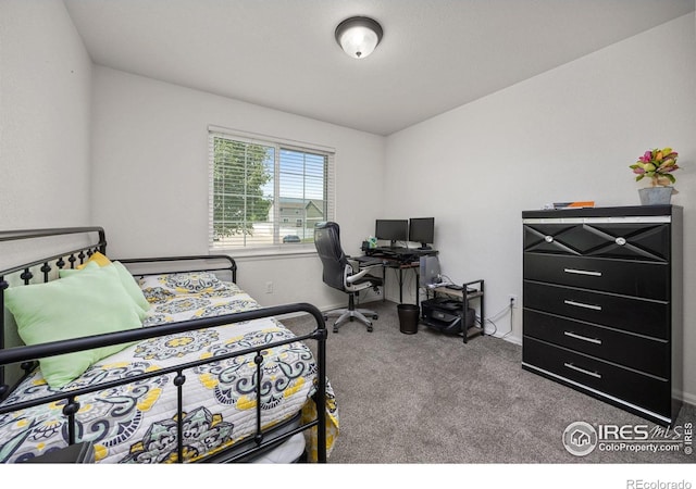 2302 74th Ave, Greeley, CO 80634 - carpeted bedroom featuring a desk and baseboards