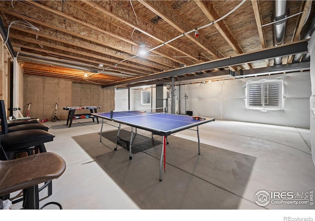 2302 74th Ave, Greeley, CO 80634 - rec room featuring concrete floors