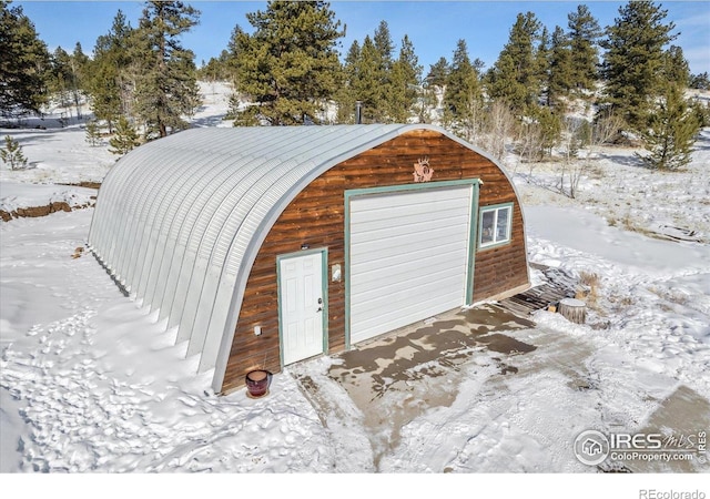 3367 Badger Creek Rd, Hartsel, CO 80449 - view of snow covered structure