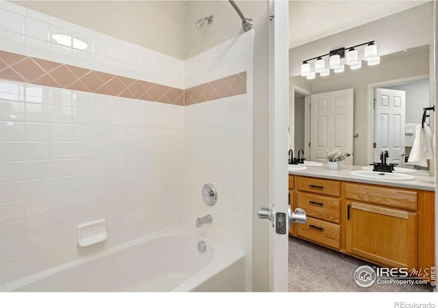 2262 Harvest St, Fort Collins, CO 80528 - full bathroom with shower / washtub combination and double vanity