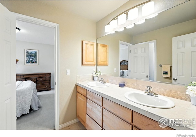 1145 Wyndemere Cir, Longmont, CO 80504 - full bath with connected bathroom and double vanity