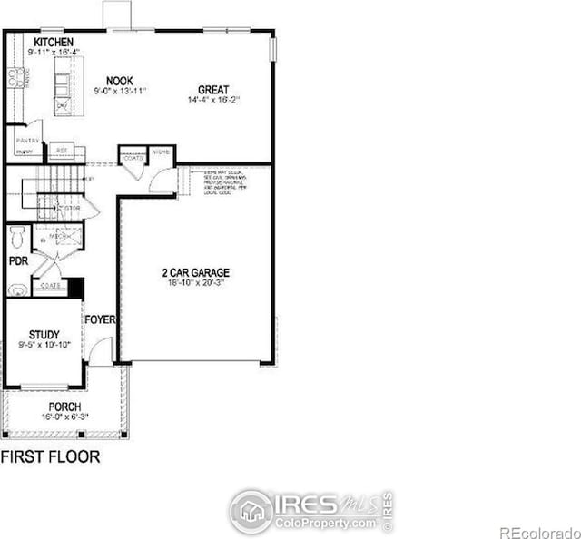 9929 Ceylon Ct, Commerce City, CO 80022 - view of floor plan / room layout