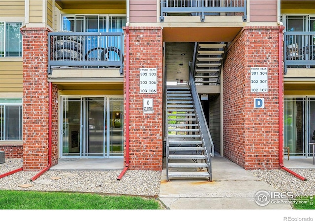 2133 Krisron Rd Unit D103, Fort Collins, CO 80525 - entrance to property with brick siding