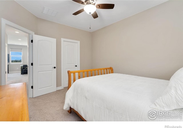 3304 Heron Lakes Pkwy, Berthoud, CO 80513 - bedroom featuring carpet floors and ceiling fan
