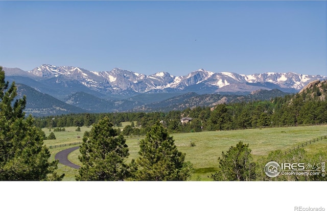 2160 Devils Gulch Rd, Estes Park, CO 80517 - mountain view with rural landscape