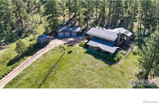 2160 Devils Gulch Rd, Estes Park, CO 80517 - aerial view of property and surrounding area
