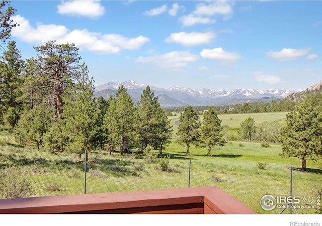 2160 Devils Gulch Rd, Estes Park, CO 80517 - mountain view featuring rural landscape