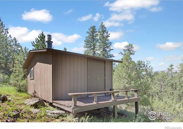 2160 Devils Gulch Rd, Estes Park, CO 80517 - view of outbuilding