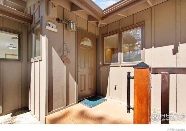 2160 Devils Gulch Rd, Estes Park, CO 80517 - entrance to property