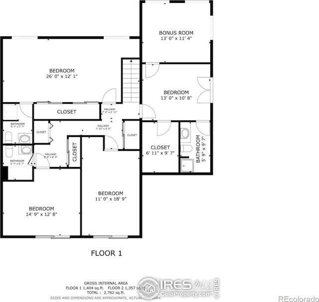 2160 Devils Gulch Rd, Estes Park, CO 80517 - view of floor plan / room layout