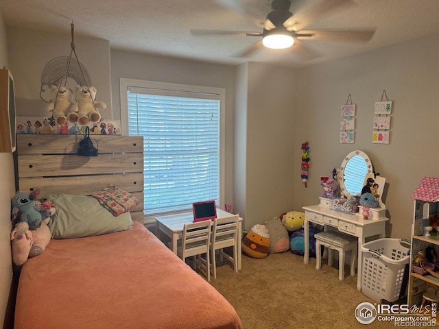 1460 Hawkridge Rd, Eaton, CO 80615 - carpeted bedroom featuring multiple windows and ceiling fan