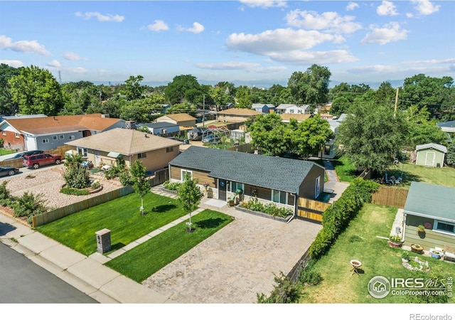 7131 Pontiac St, Commerce City, CO 80022 - aerial perspective of suburban area