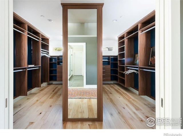 514 Granite Dr, Boulder, CO 80302 - walk in closet with hardwood / wood-style flooring