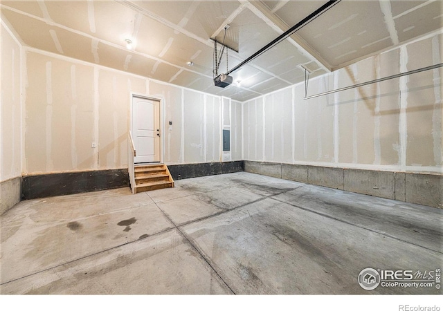 2470 Trio Falls Dr, Loveland, CO 80538 - garage featuring a garage door opener