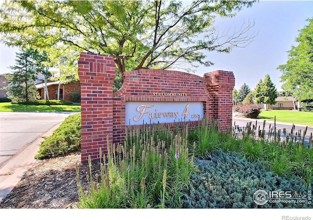 1357 43rd Ave Unit 60, Greeley, CO 80634 - community sign with an attached garage