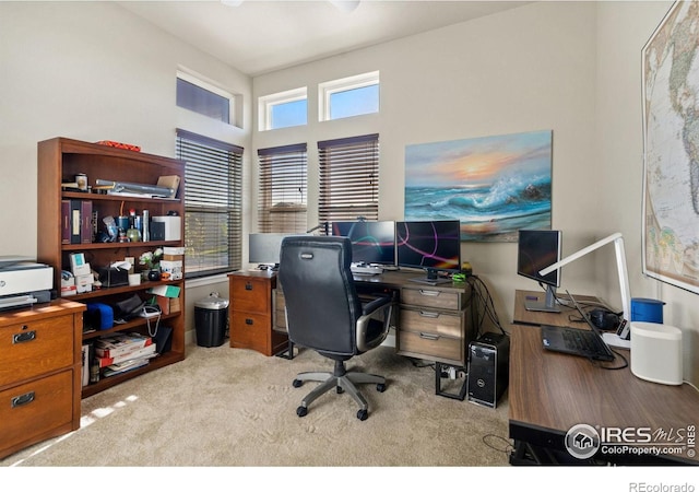 2772 Vallecito St, Timnath, CO 80547 - view of carpeted office space