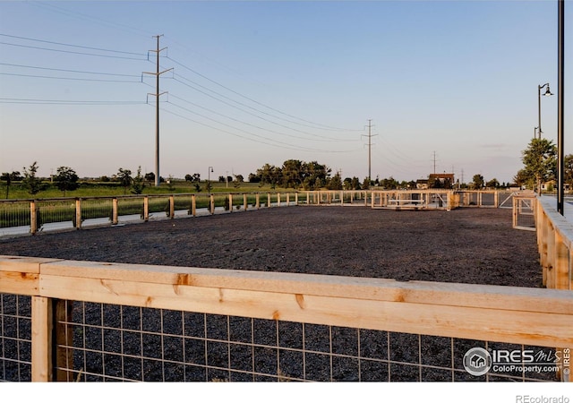 2772 Vallecito St, Timnath, CO 80547 - water view with an enclosed horse arena
