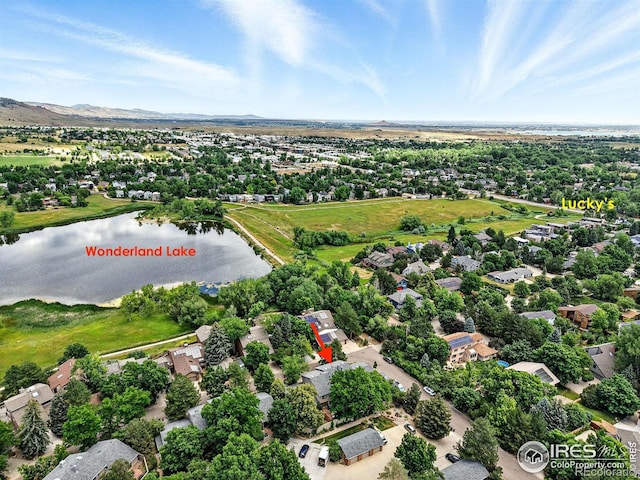 770 Quince Cir, Boulder, CO 80304 - aerial view of residential area with a nearby body of water