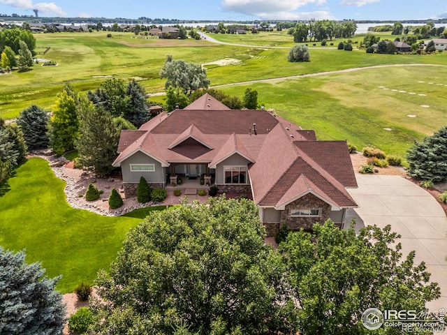 37044 Soaring Eagle Cir, Severance, CO 80550 - aerial view of property and surrounding area featuring a golf club