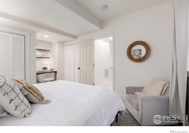 3290 Discovery Ct, Broomfield, CO 80023 - bedroom featuring multiple closets and recessed lighting