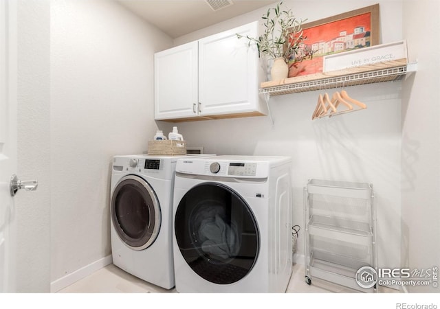 3290 Discovery Ct, Broomfield, CO 80023 - washroom featuring cabinet space and washer and dryer