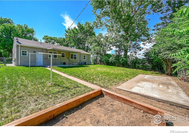 2416 15th Ave, Greeley, CO 80631 - view of yard featuring a patio area