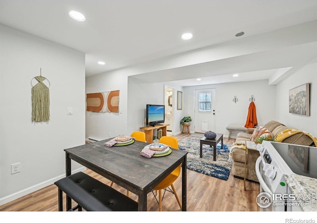 951 Vetch Cir, Lafayette, CO 80026 - living area with light wood-style floors and recessed lighting