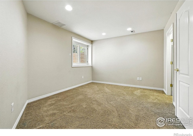 4332 Clay Commons Ct, Boulder, CO 80303 - spare room with carpet and recessed lighting