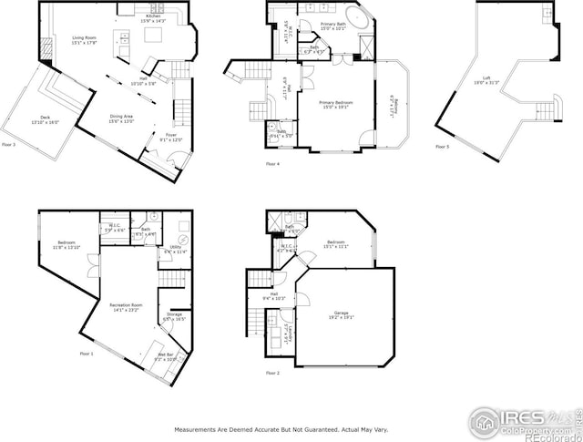 4332 Clay Commons Ct, Boulder, CO 80303 - view of floor plan / room layout