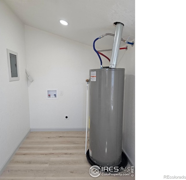202 N 7th Ave, Sterling, CO 80751 - utilities featuring water heater and electric panel