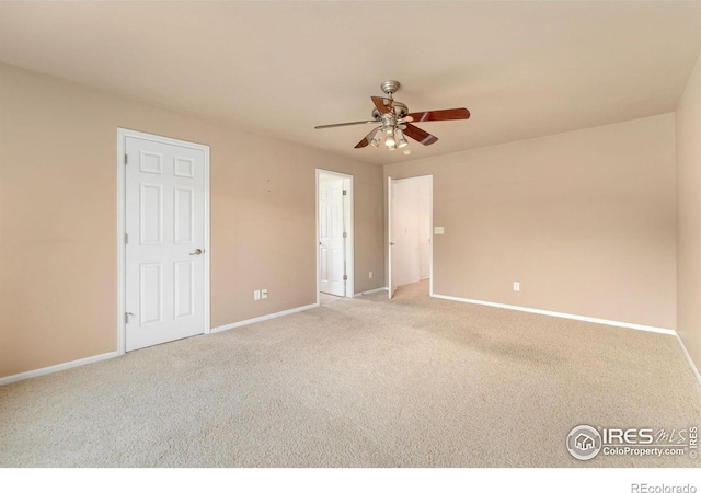 17132 E 104th Way, Commerce City, CO 80022 - unfurnished bedroom with carpet flooring and a ceiling fan